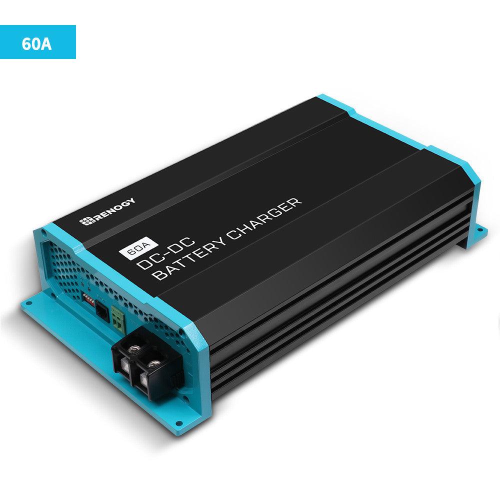 Renogy 12V On-Board Battery Charger, Smart Charging System for Marine and RV Batteries
