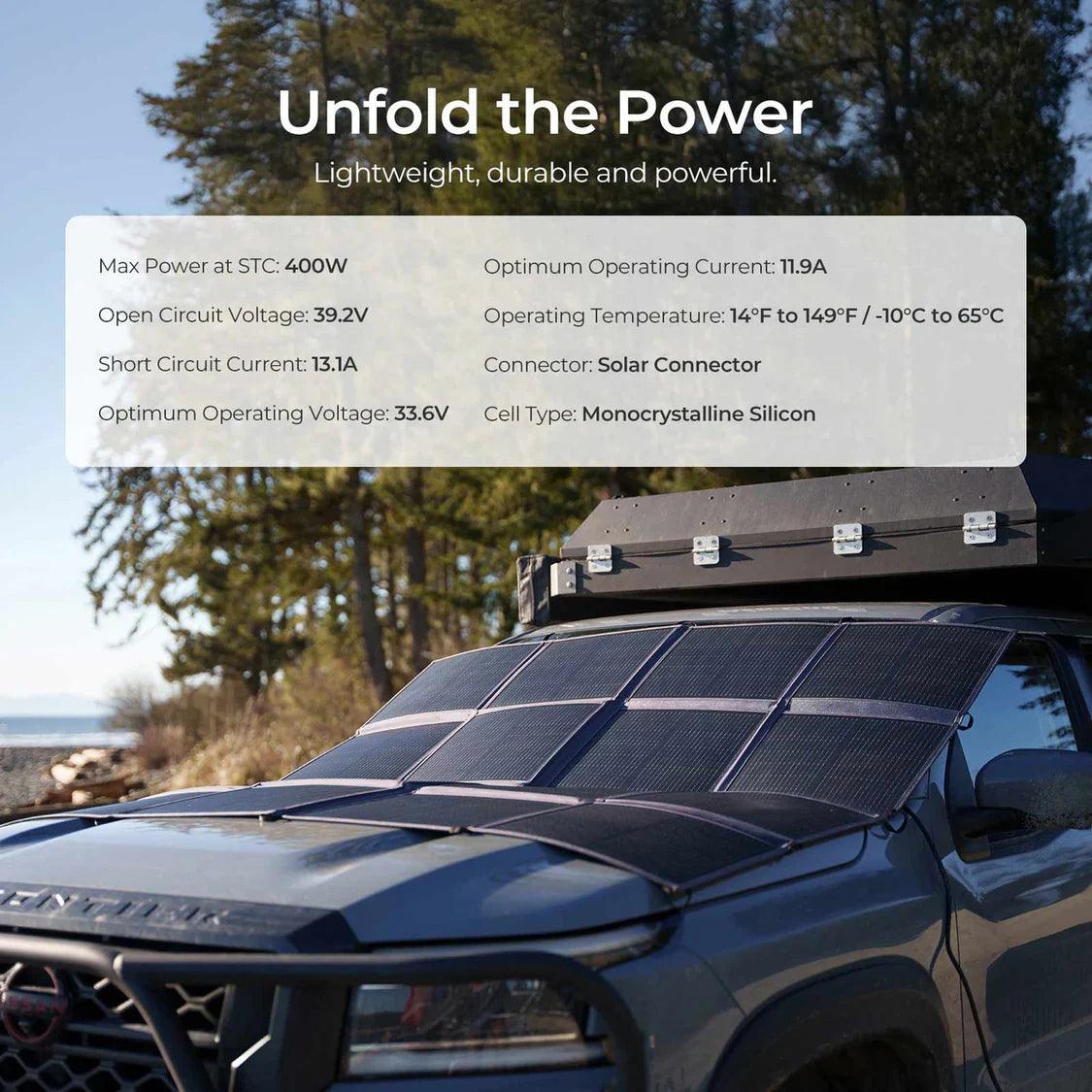 Renogy 400 watt Solar Panel Blanket