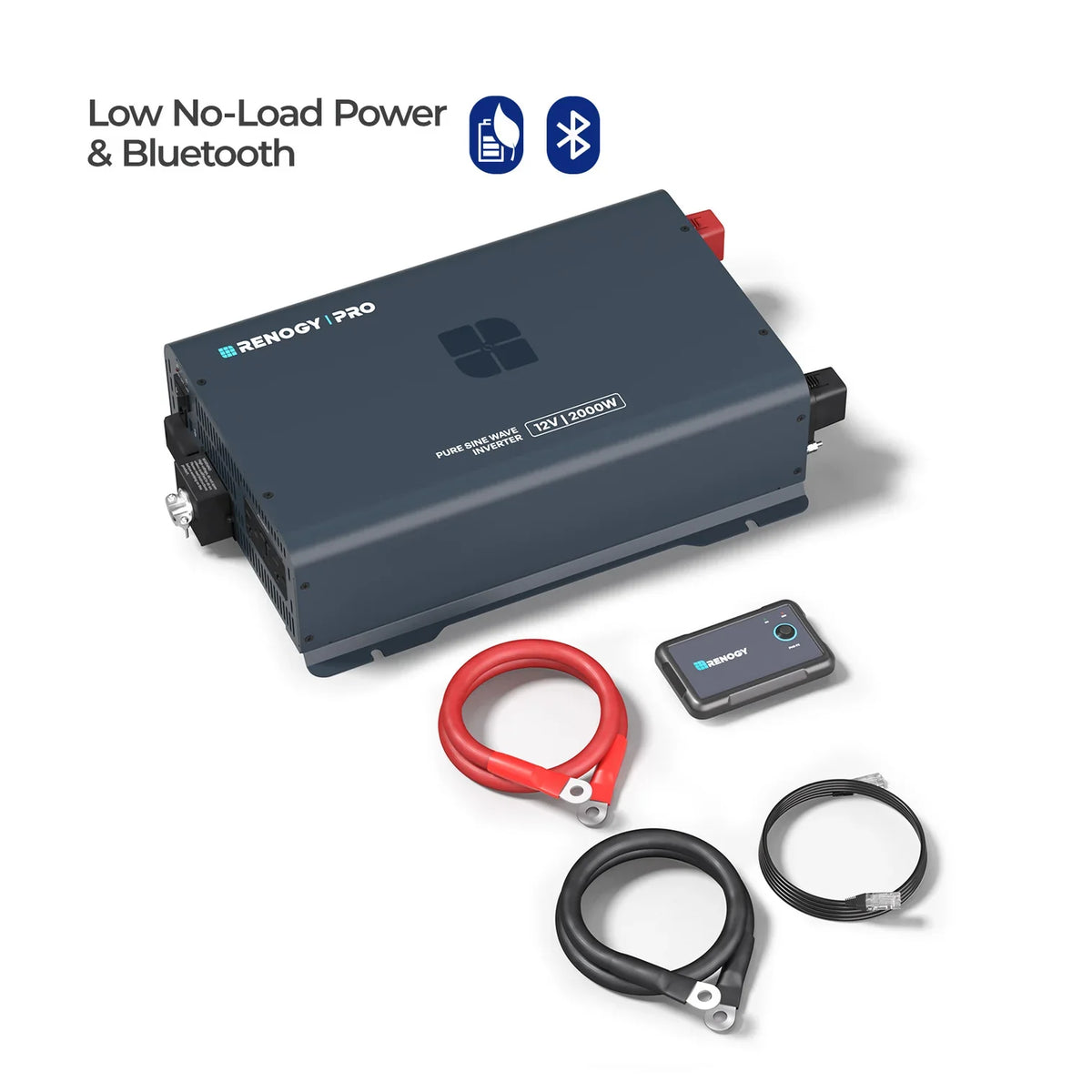 Pro 12V 2000W Pure Sine Wave Inverter with Bluetooth-0