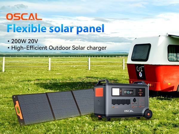 OSCAL PowerMax 200 Solar Panels