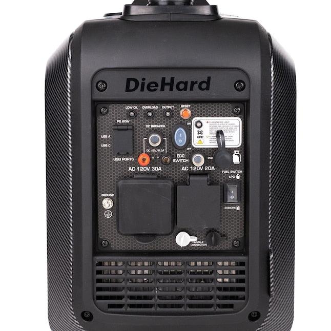 DieHard 2800W Dual Fuel Inverter Generator with CO Alert – Portable Power & Extended Runtime