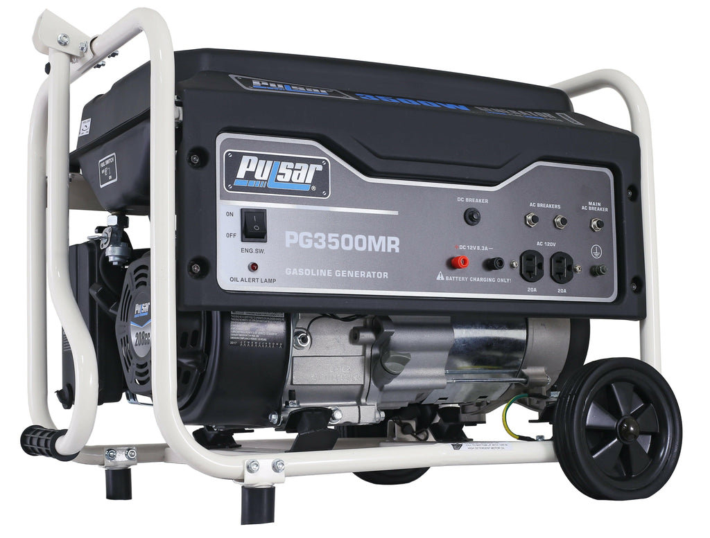 Pulsar 3500W Gas Powered Portable Generator (CARB) with 3000 Running Watts