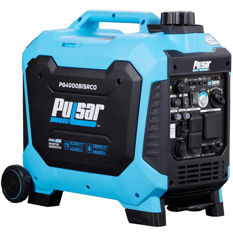Pulsar 4000W Dual Fuel Inverter Generator – Clean Power with CO Safety Shutoff-0