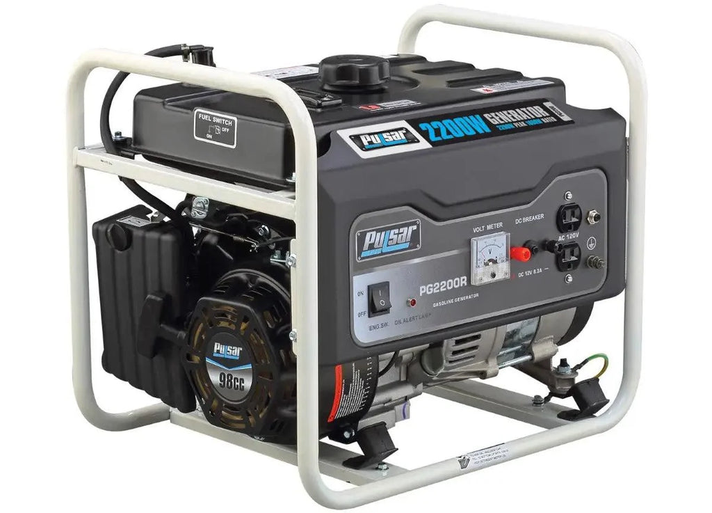 Pulsar  2200W Portable Gasoline Generator, 1600 Running Watts, CARB Approved-0