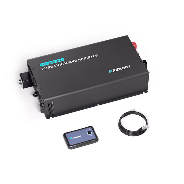 PRO 3000-Watt 12-Volt Pure Sine Wave Inverter w/ EcoSleep Mode-0