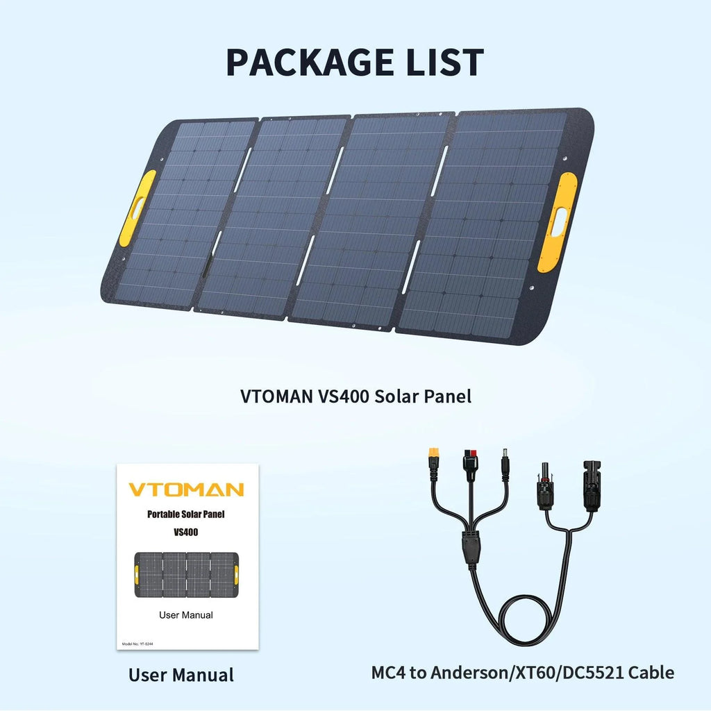 WPortable Solar Charger for FlashSpeed 1500 Power Station