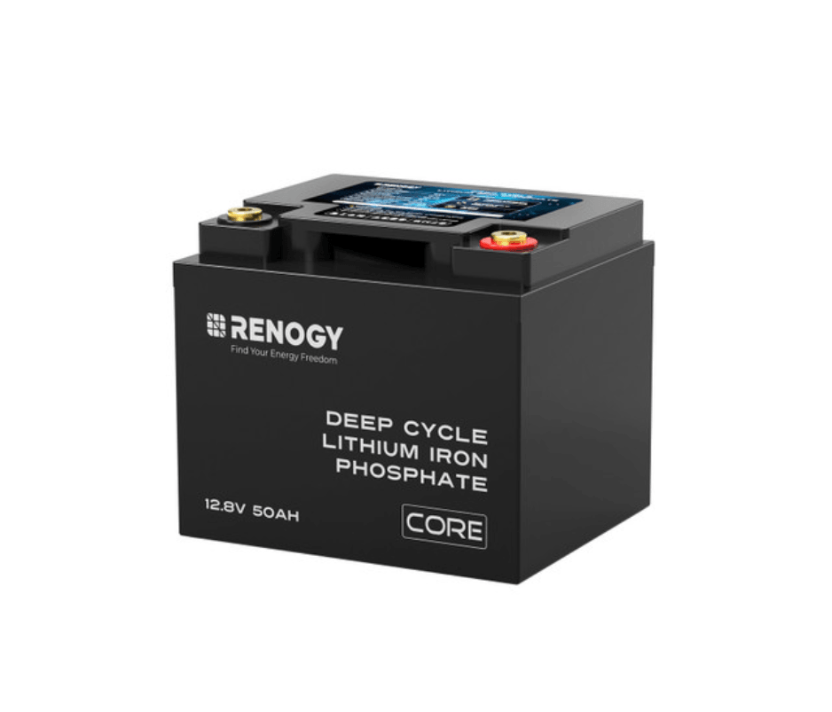 Renogy Core 12V 50Ah LiFePO4 Deep Cycle Battery – Lightweight Lithium Power Solution-2