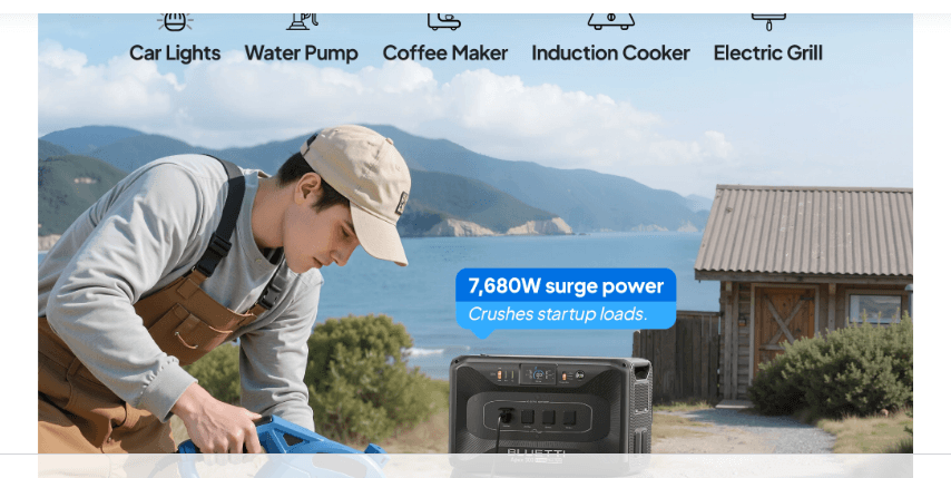 AC300 BLUETTI Portable Power Station