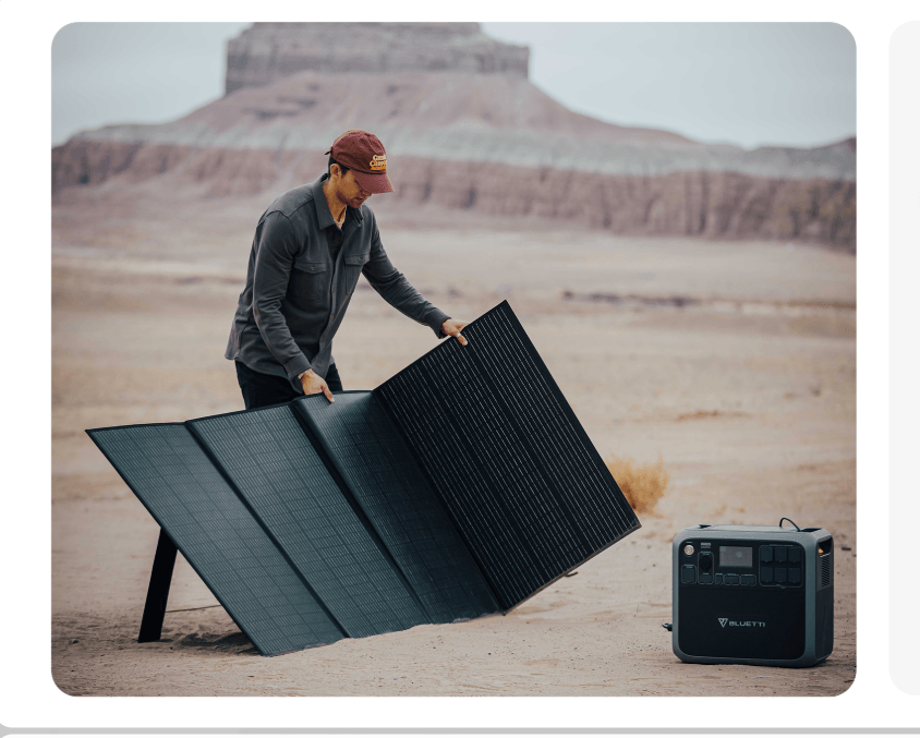 BLUETTI 350W Foldable Panel
