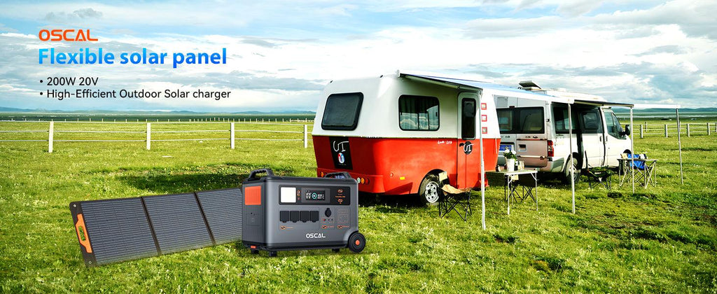 OSCAL PowerMax 200 Solar Panels