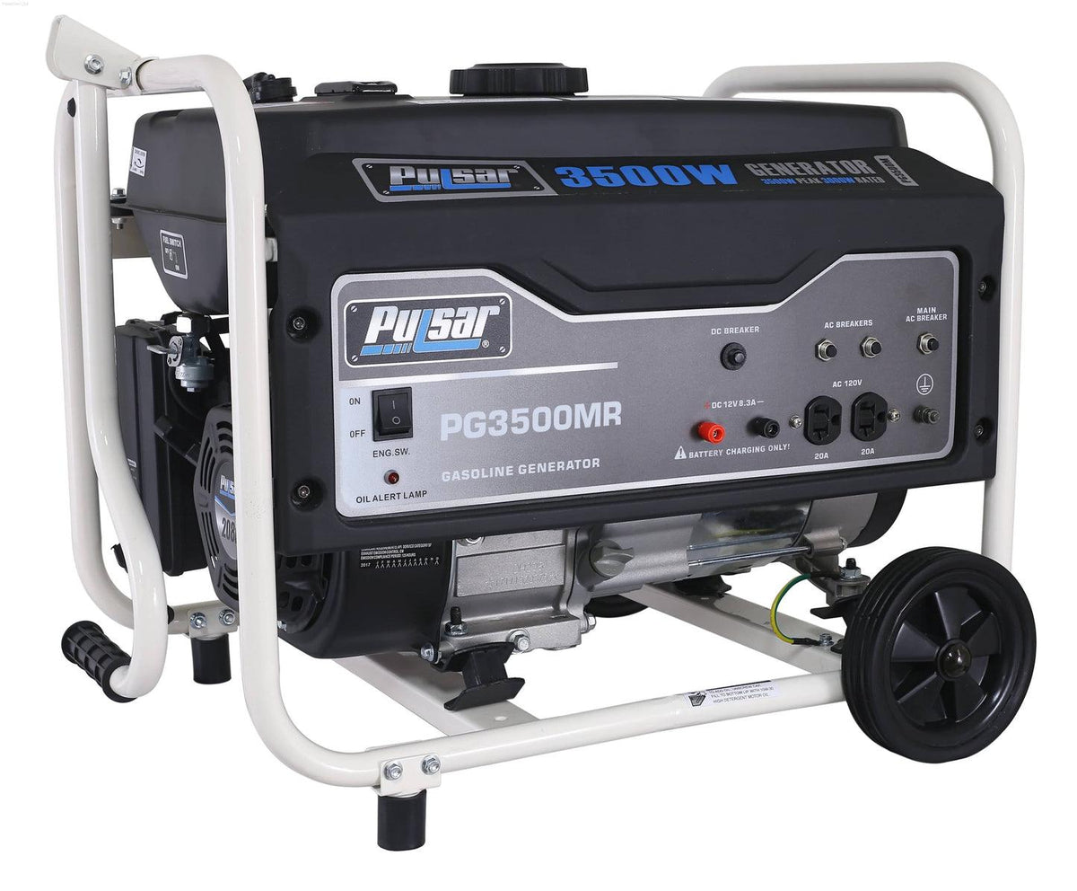 Pulsar 3500W Gas Powered Portable Generator (CARB) with 3000 Running Watts